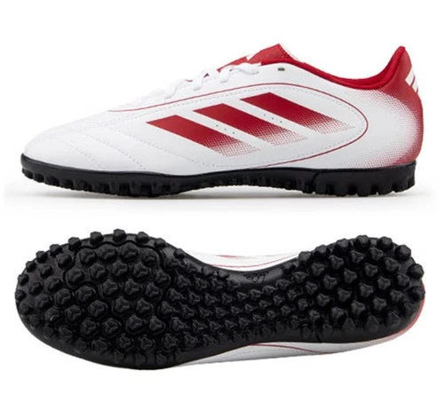 Adidas Men Goletto IX TF Cleats Futsal White Soccer Boot Spike GYM Shoes JR7145
