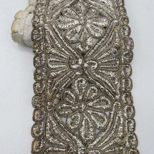Vintage/Antik Sterling Silber & Goldarbeit Atarah für Tallit - Judaica - Bild 9 von 12