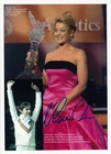 Nadia Comaneci 20x28 cm Signiertes Foto | Autogramm / Autograph [EW]