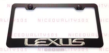 3D Lexus Stainless Steel Finished License Plate Frame Rust Free