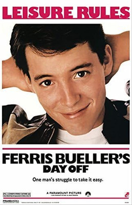 Ferris Bueller'S Day off Poster Movie 12X18 Inch(30Cmx46Cm) (1986) Frameless Gif