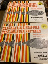 A Collection of 13 Bradford Northern Rugby League Pogrammes 1968-69