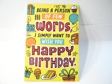 Funny Goofy Birthday Greeting Card for Friend...
