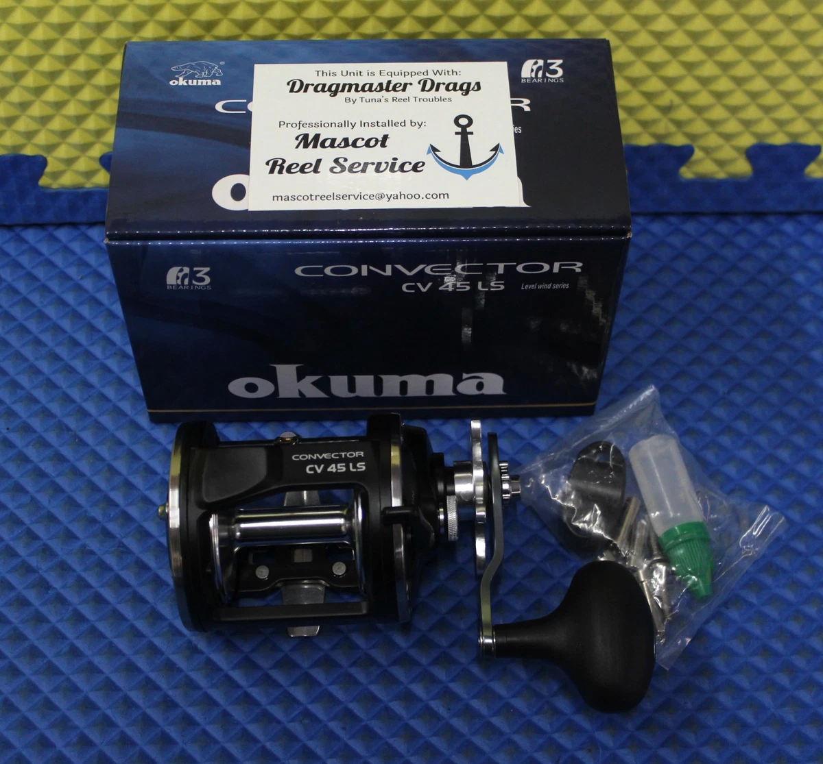 dragmaster drag for fishing reels Okuma Tesoro Star Stainless steel body armor on all 55 sized reels. Okuma All Saltwater 6.2: 1