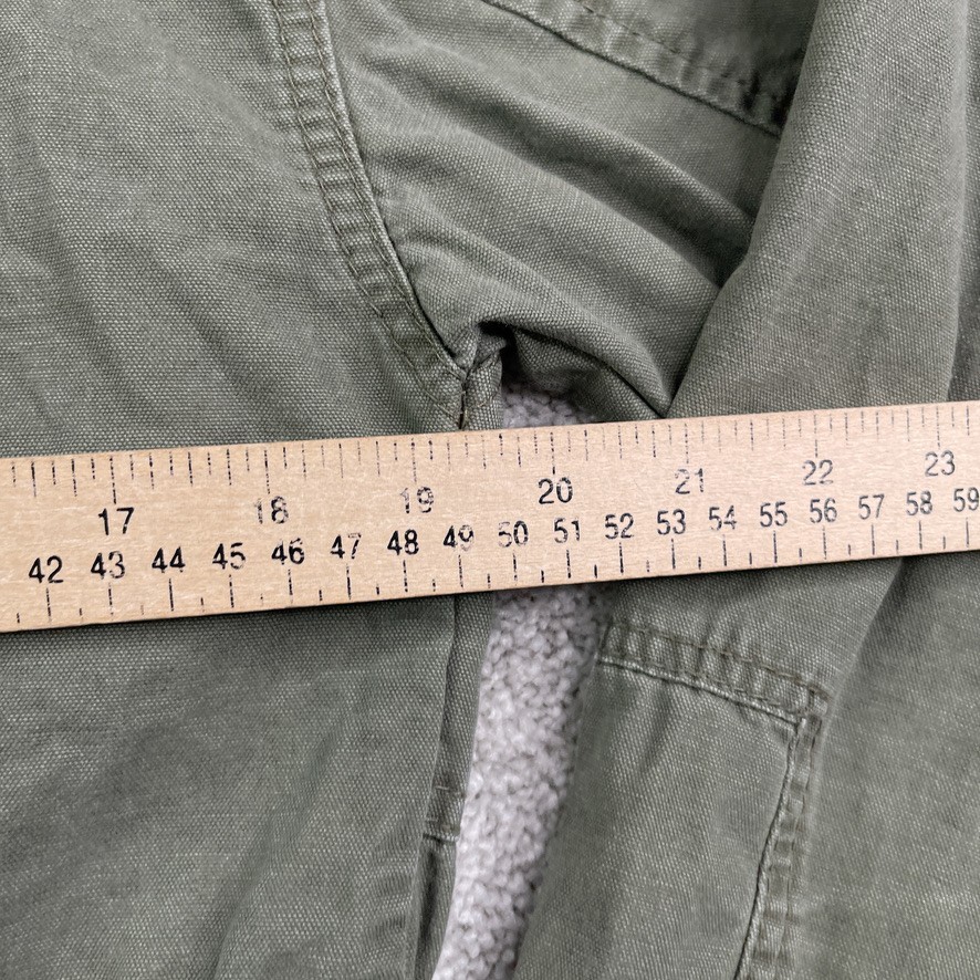 Universal Thread Jacket Womens Small Green Canvas… - image 11