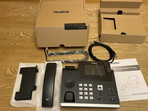 Ultra Elegant Yealink Gigabit IP Phone SIP-T46U - NEW - Afbeelding 4 van 8