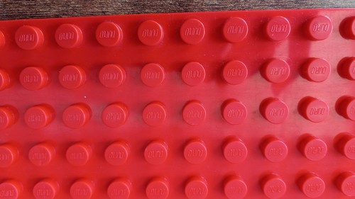 LEGO DUPLO Red Baseplate 15”x15” 24x24 Studs - Picture 15 of 17