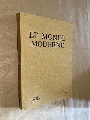 Die moderne Welt Nr. 11 Winter 1975-1976 Zeitschrift Kritik der Ideen und Fakten