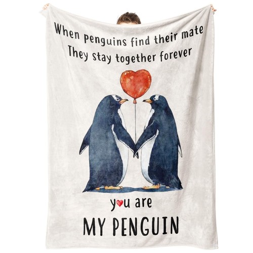 Gifts for Her Him, Wedding Anniversary Blanket, Romantic I Love You Gift, Val...