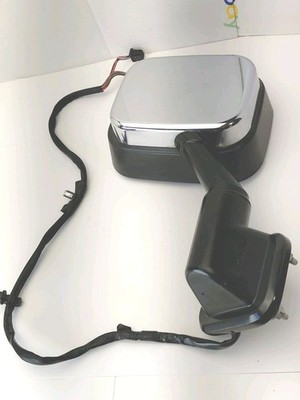 2003-2007 HUMMER H2 FRONT RIGHT SIDE HEATED EXTERIOR DOOR MIRROR CHROME OEM