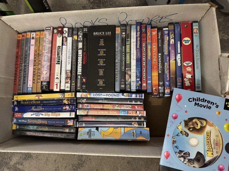 dvd movies lot