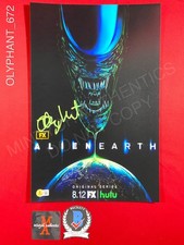 Timothy Olyphant autographed signed 11x17 photo Alien Earth Beckett COA
