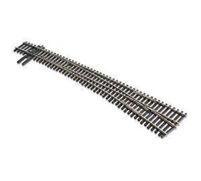 Peco SL-E8376 83 Line Code 83 No.7 Right Hand Curved Turnout Electro (US IMPORT)