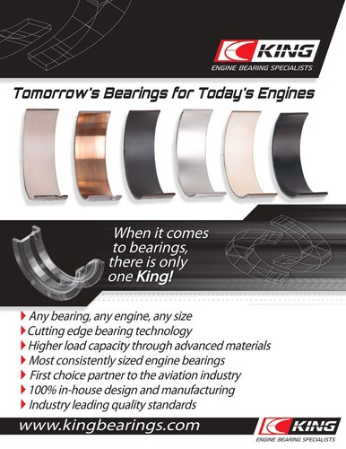 Cuscinetti di biella King per Toyota 1.8L 1ZZ-FE STD - Picture 4 of 5