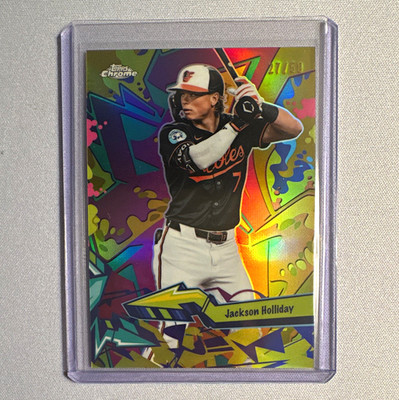 Topps Chrome 2026 Jackson Holliday WST-20 Gold /50 Baltimore Orioles
