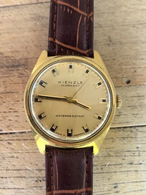 Vintage Uhr Kienzle Markant Antimagnetic  Mechanic Retro Uhr Germany  Original  - Bild 1 von 4