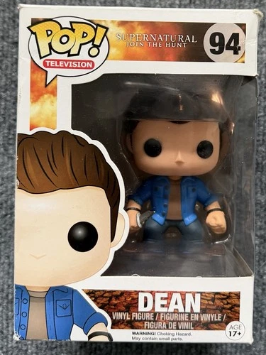 NEW Funko Pop! Vinyl Supernatural Dean Winchester #94 TV Show In Box NIB See Pic