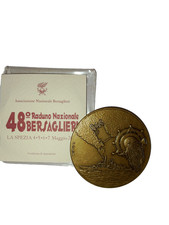 MEDAGLIA 48° RADUNO NAZIONALE BERSAGLIERI LA SPEZIA 4-5-6-7 MAGGIO 2000 VINTAGE