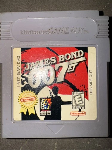 James Bond 007   Original Nintendo Gameboy Cartridge