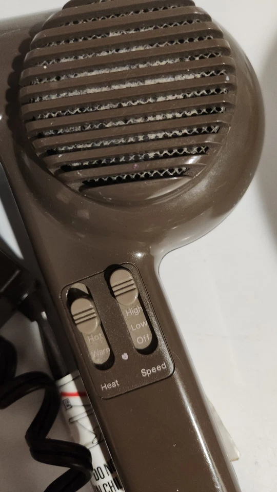 Retro Vidal Sassoon Professional 1500 Watt Mid-Size Hair Dryer Model VS-509  - Image 4 of 4