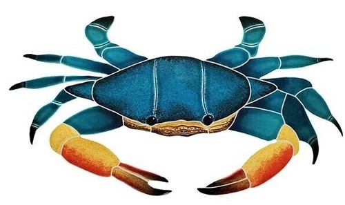 Mosaic Ceramic Crabs for Swimming Pool or Wall - Many Choices - Free Shipping - Picture 5 of 13
