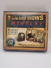 Old Time Radio Shows on 4 CD's MYSTERY 2004 Set 4 Hours Featuring 8 Radio Shows