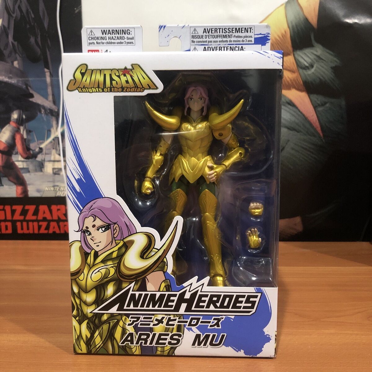  ANIME HEROES - Saint Seiya: Knights of The Zodiac - Aries Mu  Action Figure : Everything Else