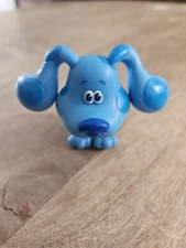 Blue's Clues Blue Dog Poseable 2" Inch PVC Action Figure Only Nick Jr Viacom