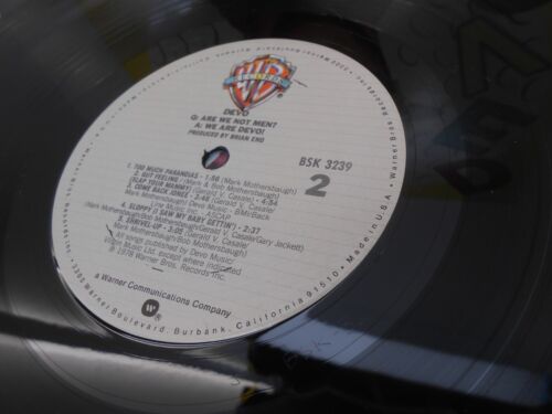Devo Are We Not Men? We Are Devo 1978 Columbia House Promo LP BSK 3239 - Picture 13 of 14