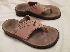 DR MARTENS Tan nude leather thong sandals flip flop shoes UK 5 US 7 fit 8 | eBay