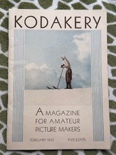 Eastman Kodak Co. Kodakery "A Magazine for Amateurs" Feb. 1931 edition 26 pages