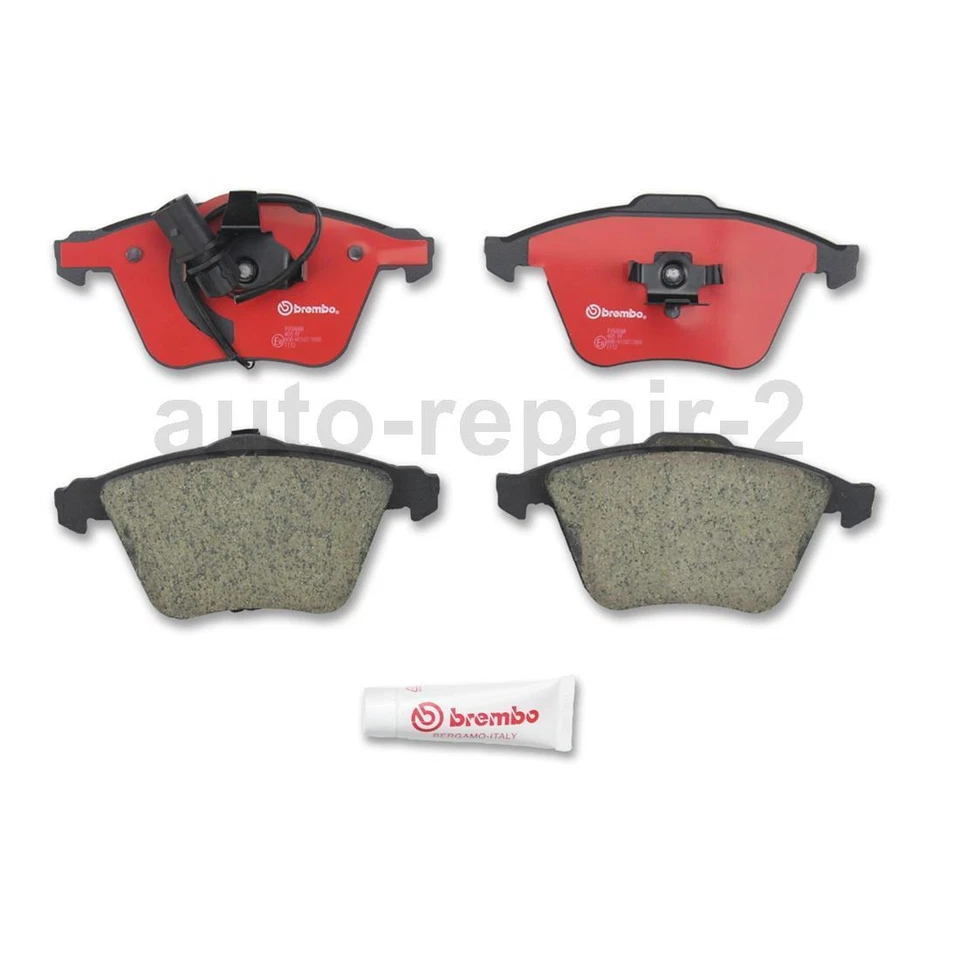 Juego de pastillas de freno de disco delanteras traseras para Audi A6 Brembo 2006~2008 Foto 2 de 4