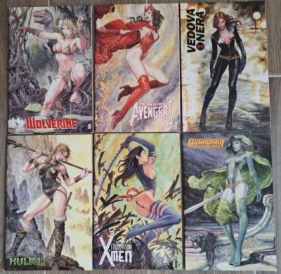 Manara Marvel Comic Book Incentive Variant italian RARE Edition 6