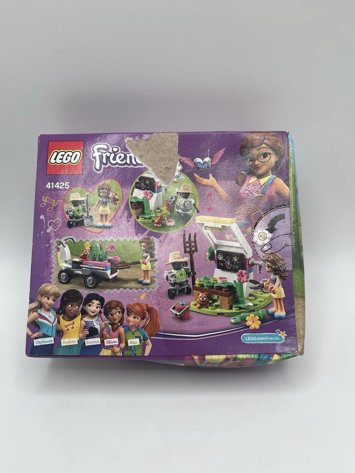 LEGO Friends OLIVIA'S FLOWER GARDEN 41425 Robot Hámster Carro Ciencia SELLADO Nuevo Foto 2 de 3