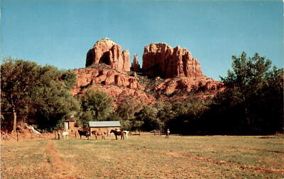 Cathedral Rock, Sedona, Arizona, Ed Ellinger, Petley Studios, Phoenix Postcard
