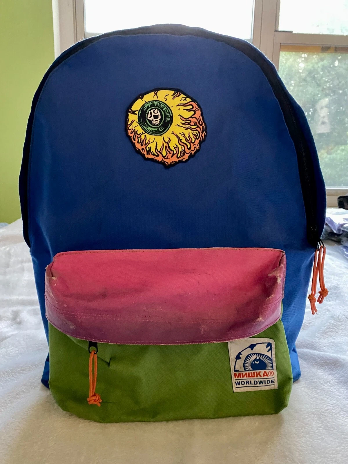 RARE SAC À DOS MULTICOLORE MWNKA MISHKA NYC LAMOUR SUPRÊME *RARE*