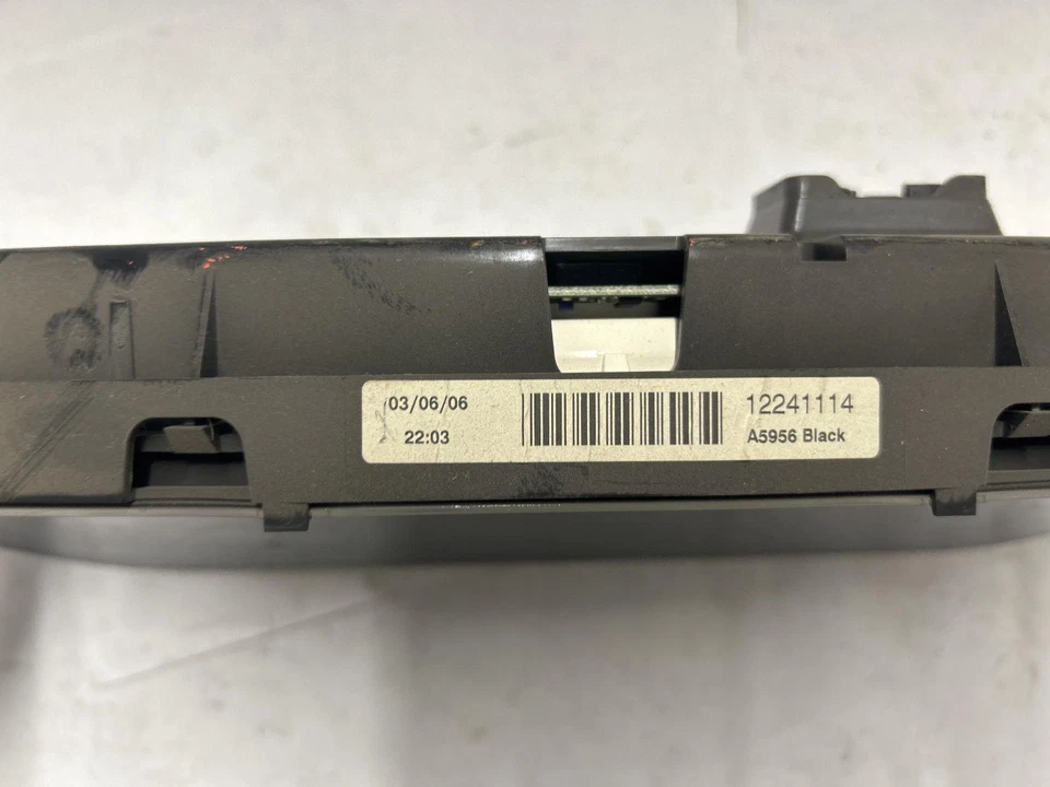 2006 CHEVROLET IMPALA Speedometer cluster US U2E 44k miles OEM 06 - Imagem 4 de 4