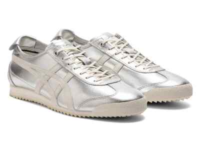 Onitsuka Tiger Mexico 66 SD 1183B955-020 Silver Sneakers New With Box