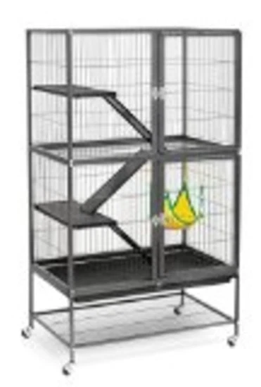 Prevue pet products top black feisty ferret cage