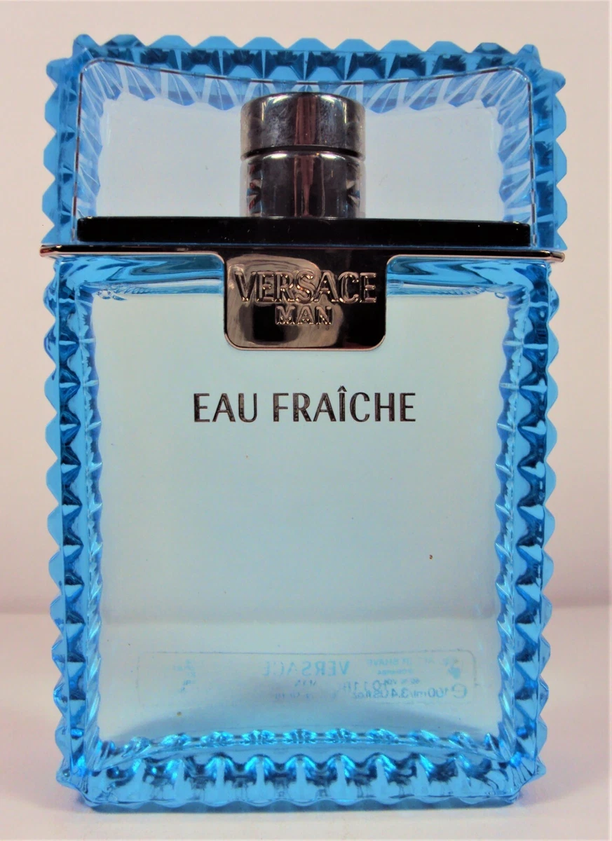 Versace Man Eau Fraiche After Shave 3.4 oz 100 ml Splash NEW