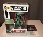 Daniel Logan Star Wars Young Boba Fett #08 Signed Funko Pop JSA COA B