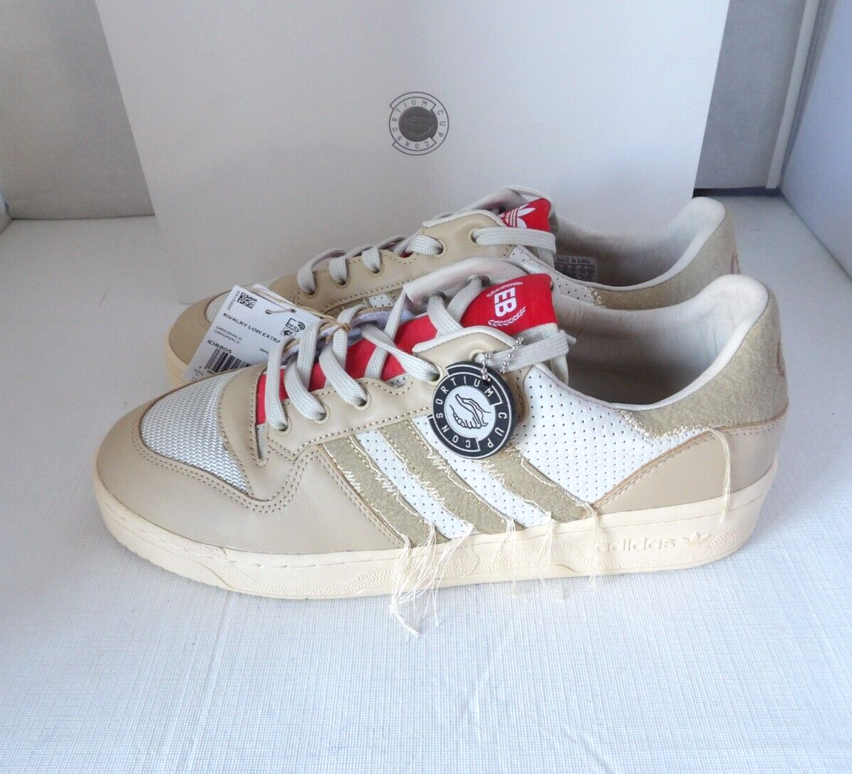NIB Authentic Size 11 - Extra Butter x adidas Rivalry Low Rivalry - NY Rangers Adidas x Extra Butter Rivalry Low Shoes main image 4