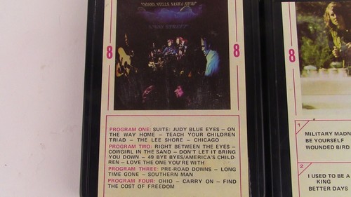 Graham Nash Songs For Beginners and CSNY 4 Way Street 2-8-Tracks - Imagen 2 de 4