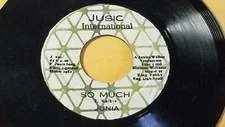 VERY RARE / JUNIA - SO MUCH ROOTS  /REGGAE 45" JUSIC INTERNATIONAL