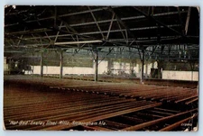 Birmingham Alabama AL Postcard Hot Bed Ensley Steel Mills 1911 Posted Antique