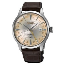SEIKO Presage SSK041J1 Cocktail Time Automatic GMT Cream Yellow Dial Watch JAPAN
