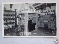 RPPC CA NAT'L MONUMENT DEATH VALLEY SCOTTY'S CASTLE KITCHEN REAL PHOTO  POSTCARD