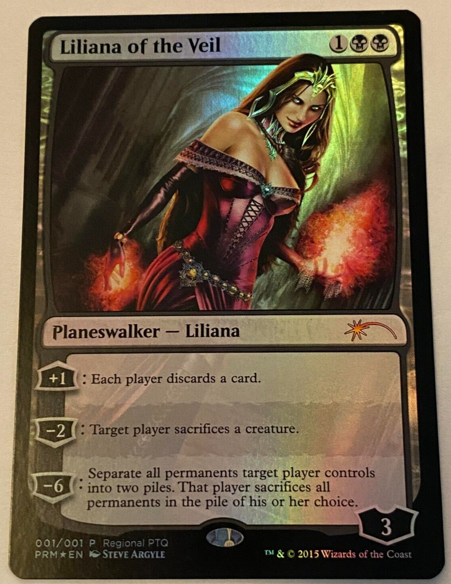 Liliana of the Veil - Pro Tour Promos (PTP) MTG FOIL 001 | eBay