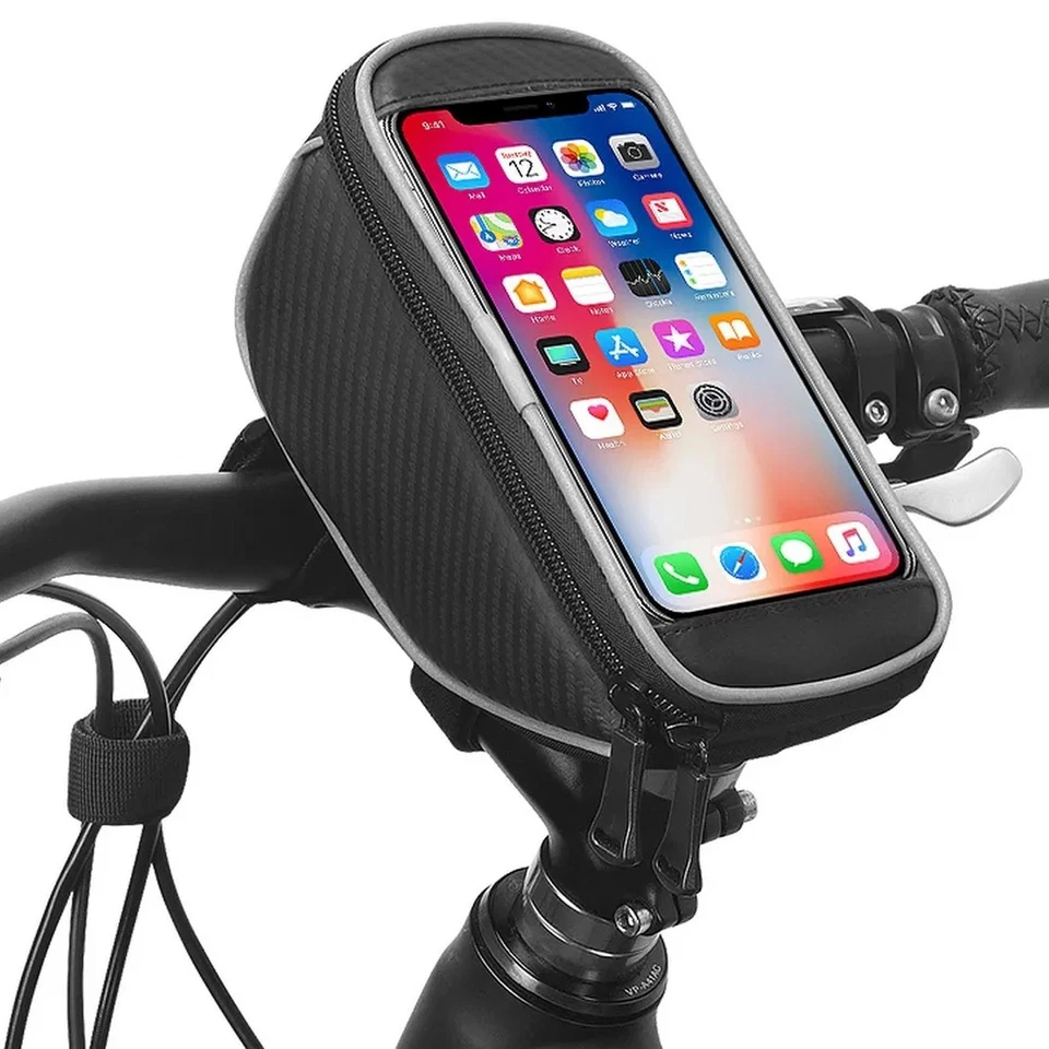 Support Téléphone Imperméable Vélo de Moto Guidon Scooter - Photo 2/4