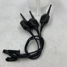 Lot Of 3 Motorola PMMN4060B Remote Speaker Mic 24"  RSM 3.5mm PMMN4061B